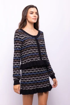 Mujer Object Jerséis>Cárdigan punto volante