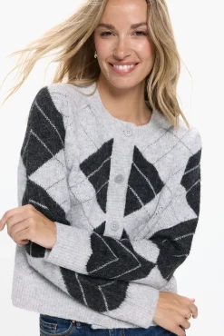 Mujer Vero Moda Jerséis>Cárdigan rombos