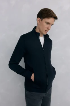 Hombre Pedro del Hierro Jerséis>Cárdigan tejido técnico