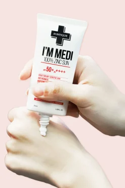 Suntique Cosmética Coreana|Cosmética Facial>Crema protector solar I'm Medi 100% Zinc