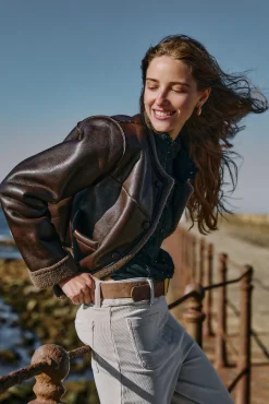 Mujer Hoss Intropia Chaquetas>Delia. Chaqueta doble faz