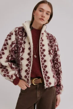 Mujer Hoss Intropia Chaquetas>Dena. Deportiva estampada