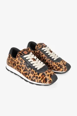Mujer Popa Zapatillas>Deportivo señora Kira Leopardo