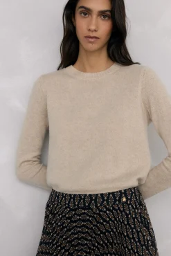 Mujer Pedro del Hierro Jerséis>Doble prenda jersey y capa con detalle volante