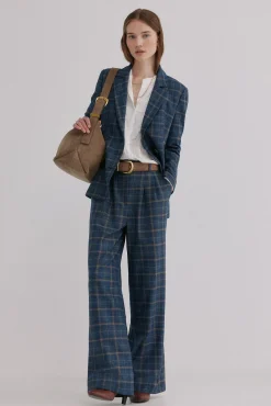 Mujer Hoss Intropia Trajes|Blazers>Elvira. Blazer cuadros