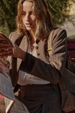 Mujer Hoss Intropia Blazers>Emily. blazer entallada