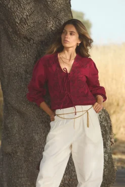 Mujer Hoss Intropia Chaquetas>Eva. Chaqueta bordada