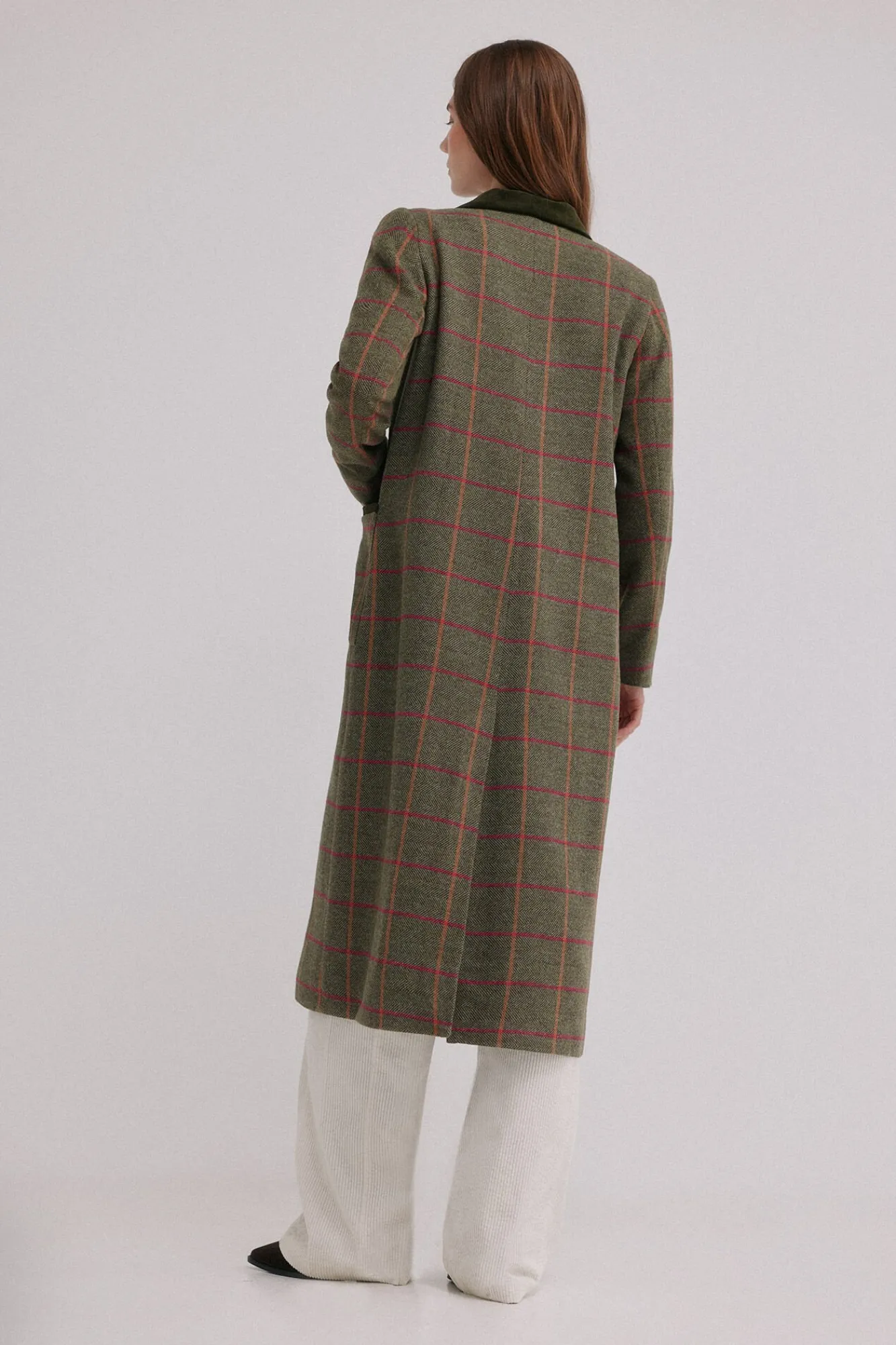 Mujer Hoss Intropia Chaquetas|Abrigos>Fabrizia. Levita a cuadros