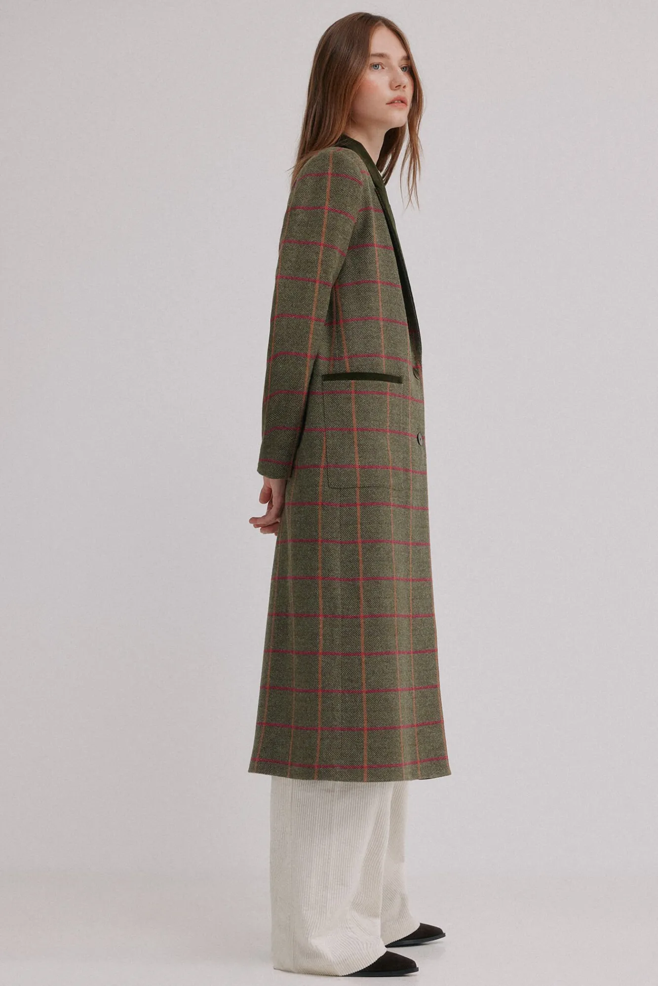 Mujer Hoss Intropia Chaquetas|Abrigos>Fabrizia. Levita a cuadros