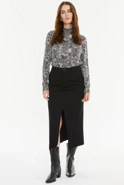 Mujer System Action Faldas>Falda abertura