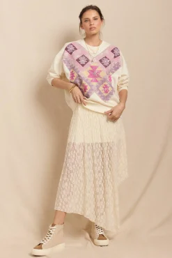 Mujer Slowlove Faldas>Falda de encaje