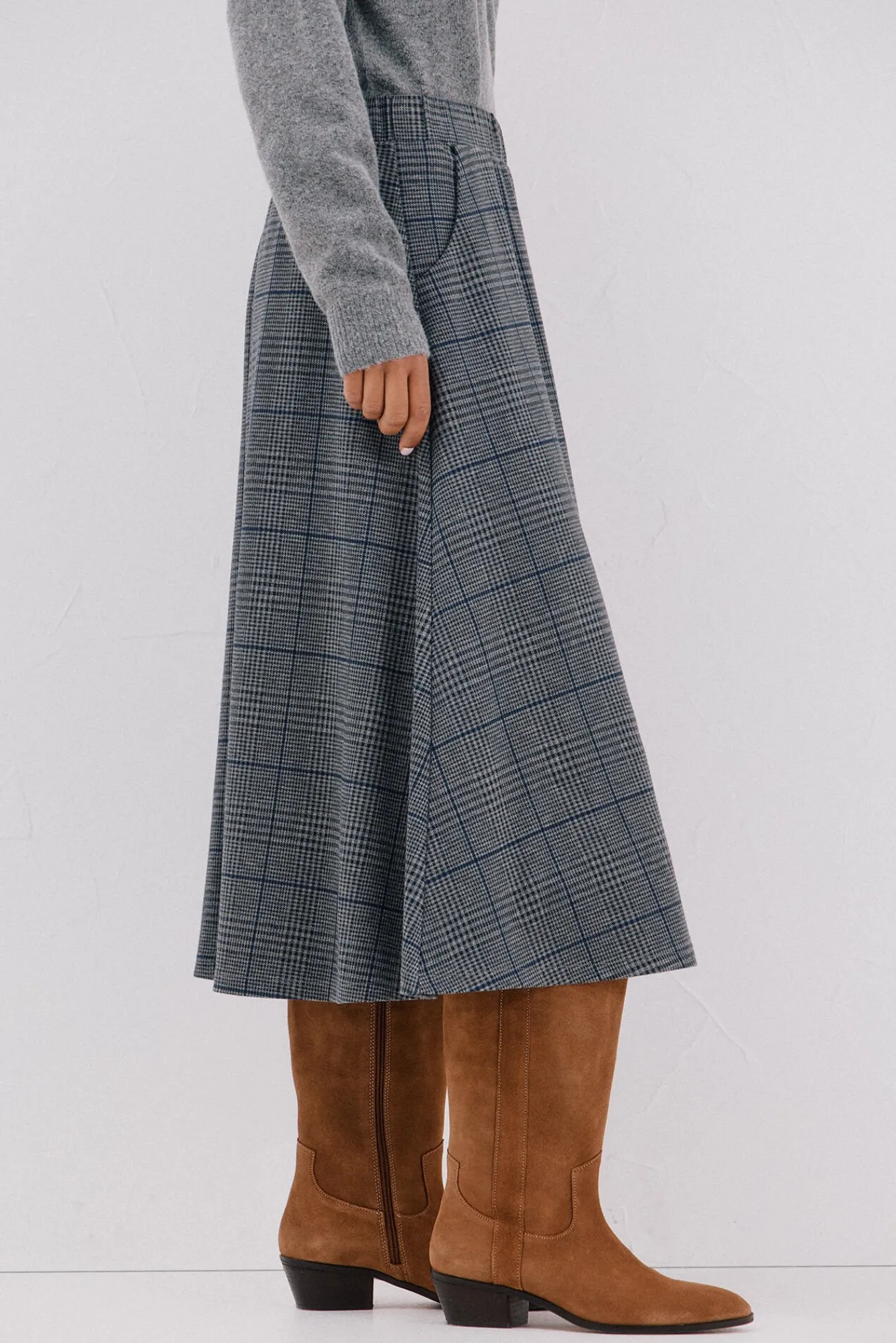 Mujer Cortefiel Faldas>Falda de punto evasé