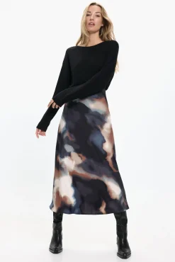 Mujer Vero Moda Faldas>Falda estampada larga