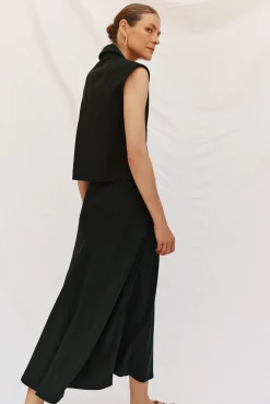 Mujer Cortefiel Trajes|Faldas>Falda fluída tencel