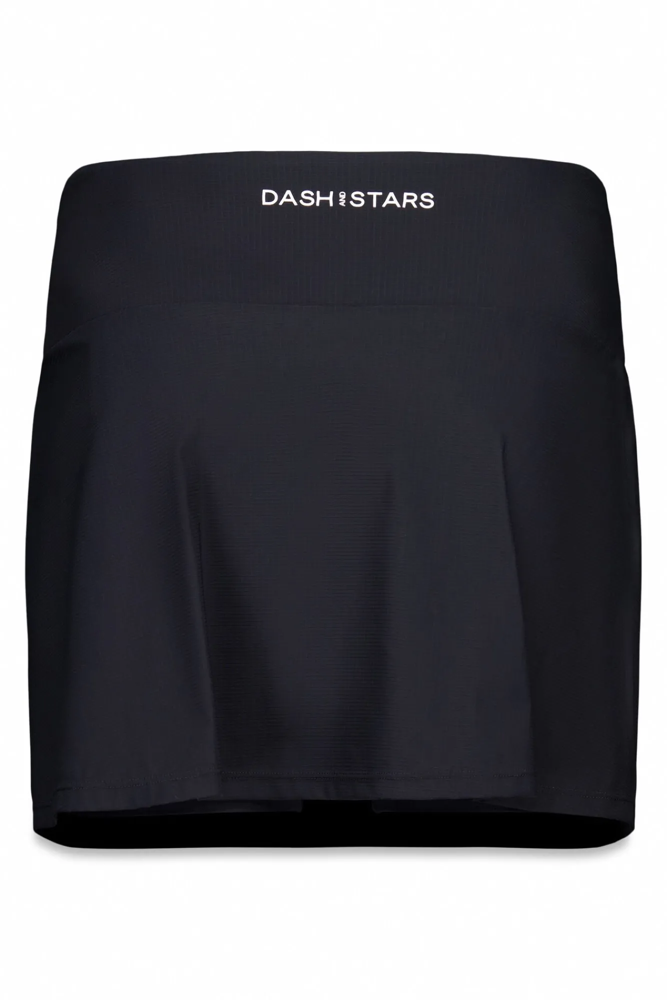 Mujer Dash and Stars Deporte|Faldas>Falda microfibra negra malla interior