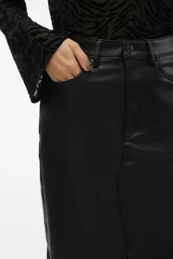 Mujer Vero Moda Faldas>Falda mide polipiel
