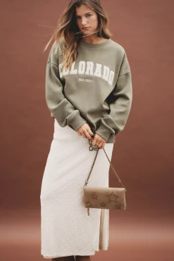 Mujer Springfield Faldas>Falda midi crochet