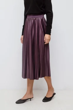 Mujer Vila Faldas>Falda midi plisada