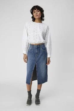 Mujer Object Faldas>Falda midi vaquera