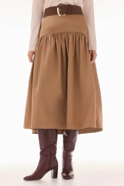 Mujer TFP by Tamara Falcó Faldas>Falda tafeta abullonada