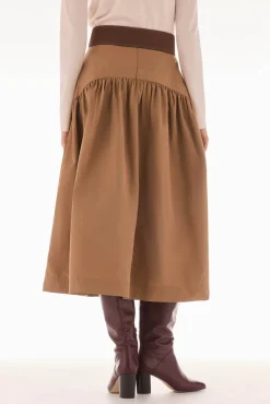 Mujer TFP by Tamara Falcó Faldas>Falda tafeta abullonada