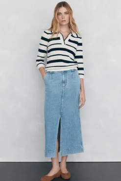 Mujer Pedro del Hierro Faldas>Falda vaquera