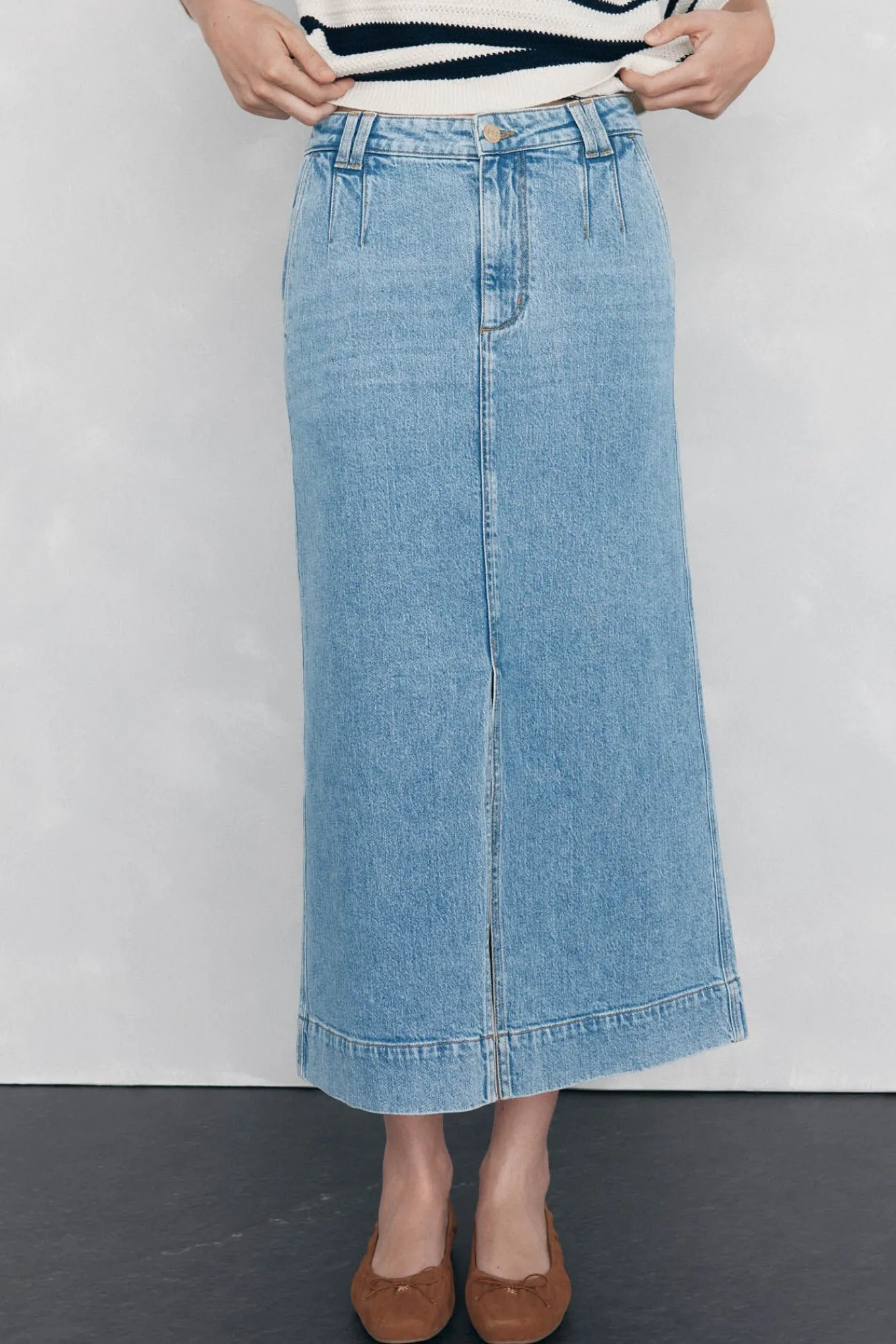 Mujer Pedro del Hierro Faldas>Falda vaquera