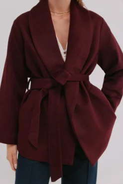 Mujer Hoss Intropia Abrigos>Filippa. Abrigo con cinturón