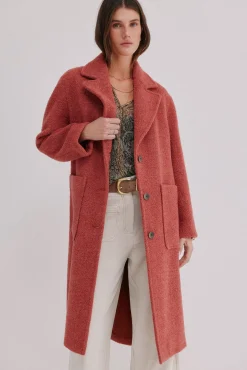 Mujer Hoss Intropia Abrigos>Flora. Abrigo con bolsillos