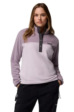 Mujer Columbia Chaquetas>Forro polar con cierre medio