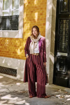 Mujer Hoss Intropia Chaquetas|Abrigos>Francesca. Levita a rayas