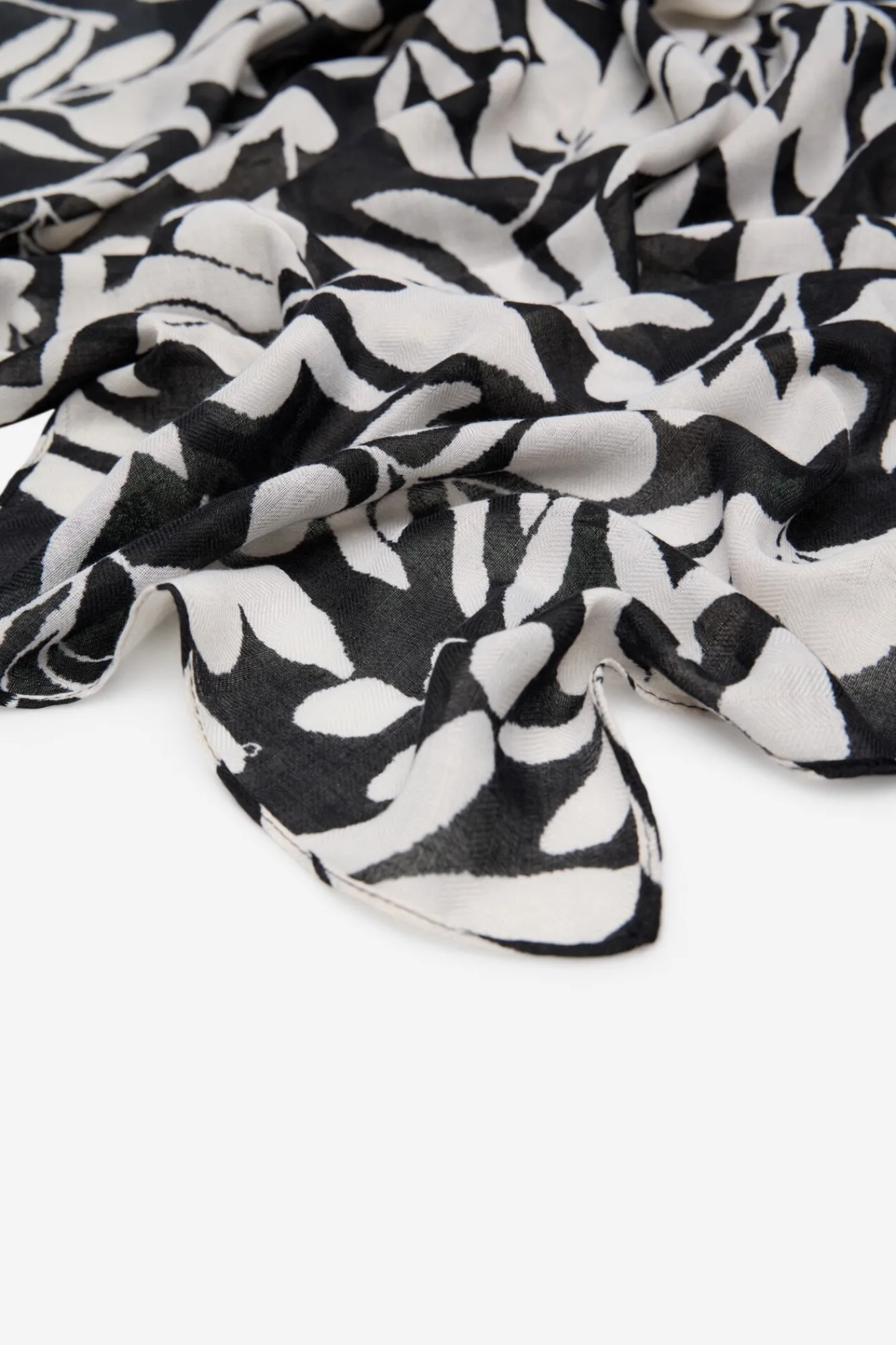 Mujer Cortefiel Pañuelos Y Fulares>Fular floral bicolor