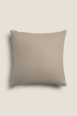 Textura Fundas De Cojín>Funda cojín algodón percal bicolor 55x55cm.