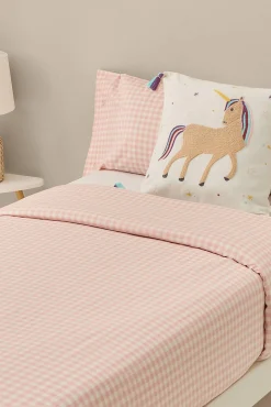 Textura Fundas Nórdicas>Funda nordica tejida cuadros vichy