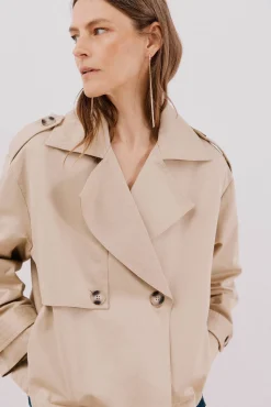 Mujer Cortefiel Gabardinas|Abrigos>Gabardina corta