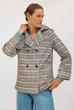 Mujer Cortefiel Gabardinas|Abrigos>Gabardina corta con vuelo