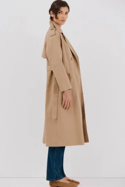 Mujer Cortefiel Abrigos|Gabardinas>Gabardina larga