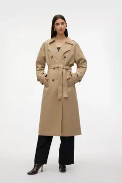 Mujer Vero Moda Gabardinas|Chaquetas>Gabardina larga básica