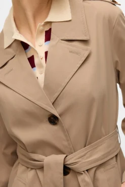 Mujer Vero Moda Gabardinas|Chaquetas>Gabardina larga con cinturón