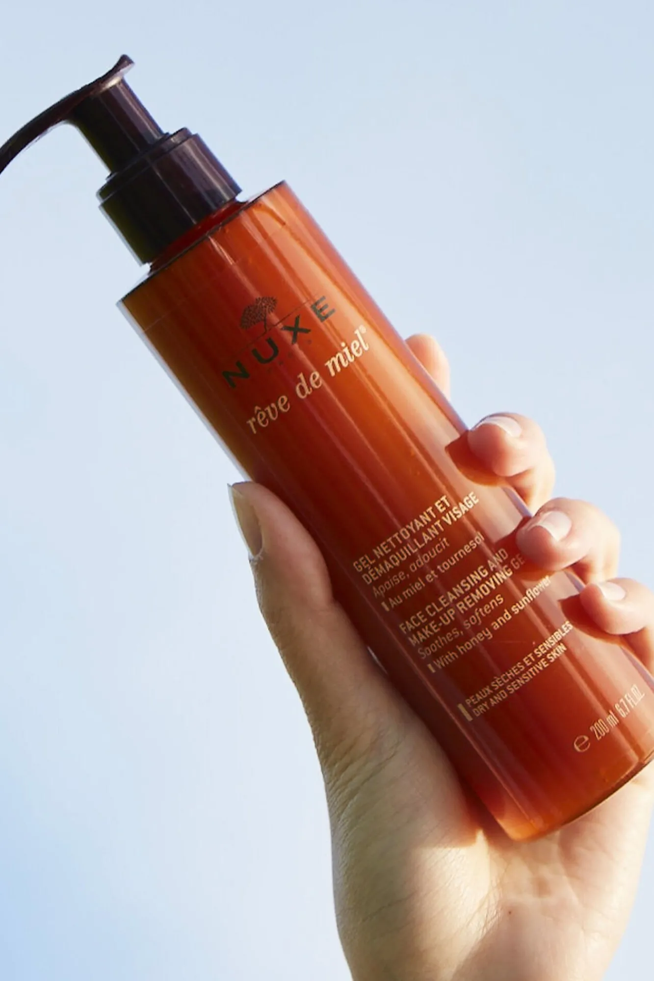 Nuxe Parafarmacia|Cosmética Facial>Gel desmaquillante rêve de miel para el rostro 200 ml