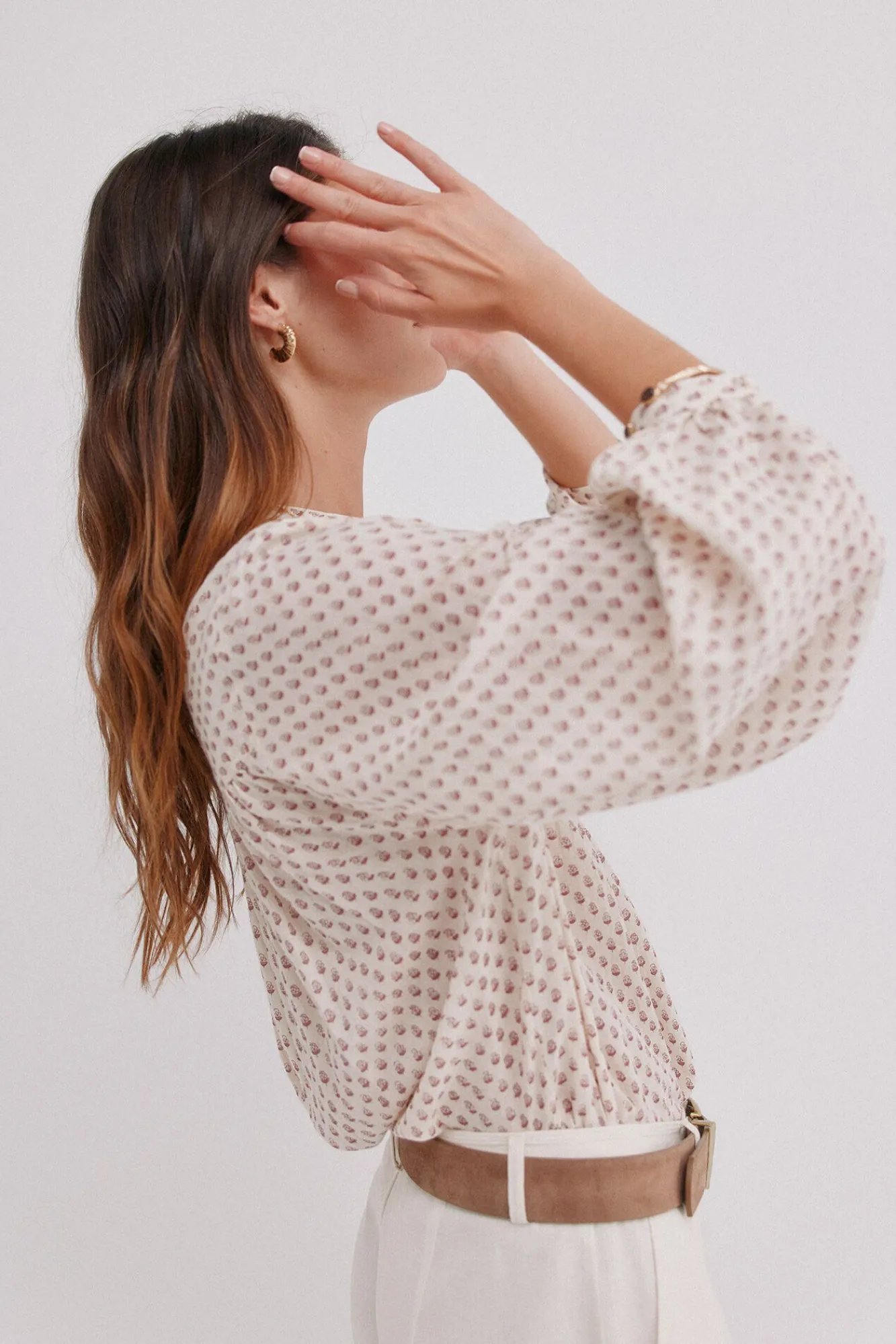 Mujer Hoss Intropia Blusas>Ginebra. Blusa estampada