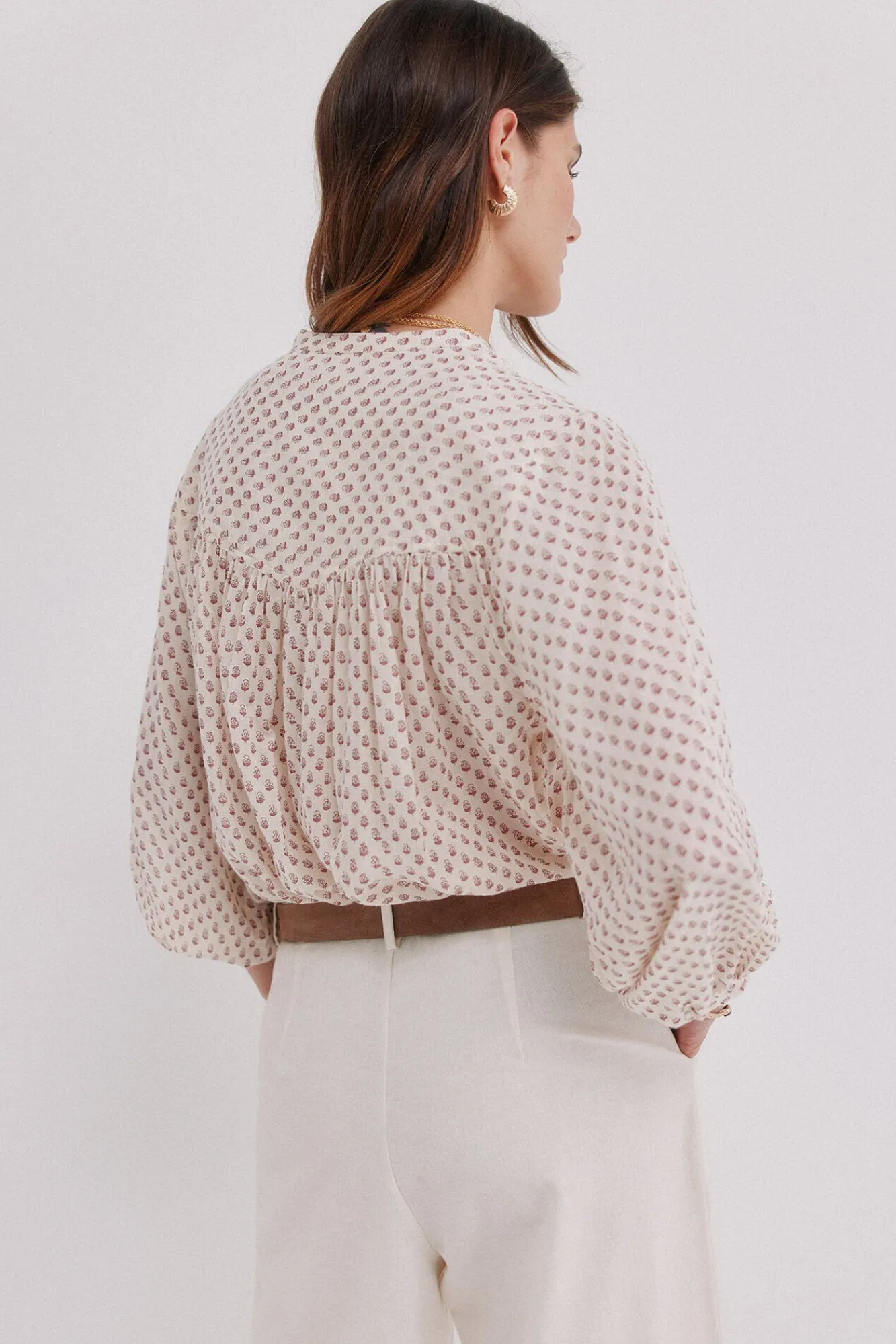 Mujer Hoss Intropia Blusas>Ginebra. Blusa estampada