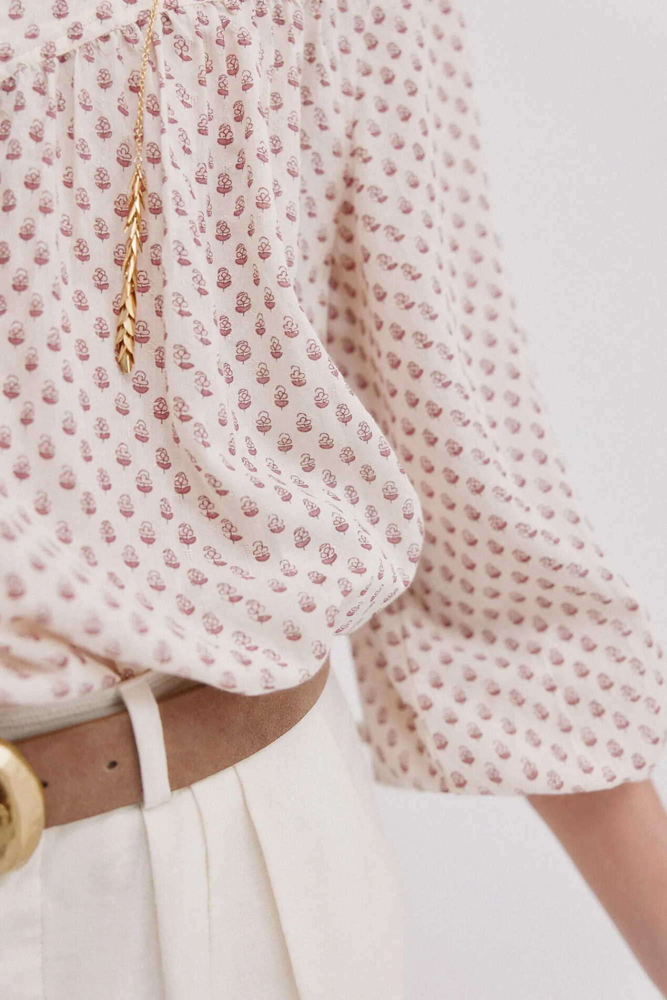 Mujer Hoss Intropia Blusas>Ginebra. Blusa estampada