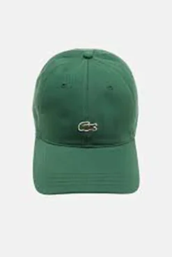 Hombre Lacoste Gorras>Gorra unisex de sarga de algodón orgánico