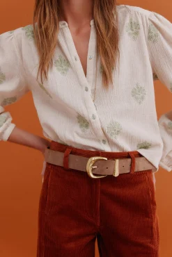 Mujer Hoss Intropia Blusas>Grace. Blusa bordada