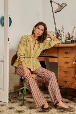 Mujer Hoss Intropia Blusas>Guiomar. Blusa boho