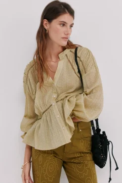 Mujer Hoss Intropia Blusas>Guiomar. Blusa boho