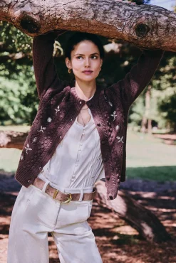 Mujer Hoss Intropia Jerséis>Ilena. Cárdigan bordado