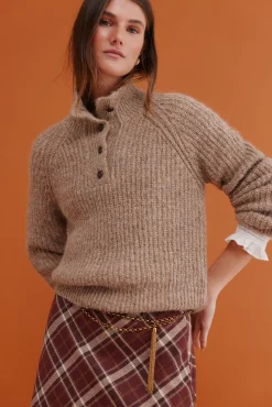 Mujer Hoss Intropia Jerséis>Irina. Jersey cuello perkins