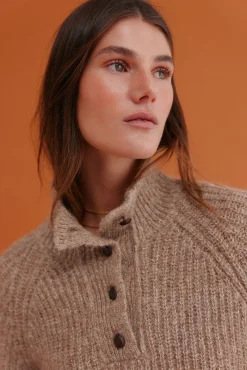 Mujer Hoss Intropia Jerséis>Irina. Jersey cuello perkins